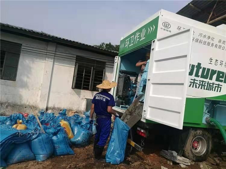 涿州工业污泥压干处理